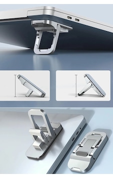 Yeni Nesil Taşınabilir Portatif Tasarım Laptop Tablet Standı 2 Kademeli Yükseltme 2li Yeni Nesil Taşınabilir Portatif Tasarım Laptop Tablet Standı 2 Kademeli Yükseltme 2li
