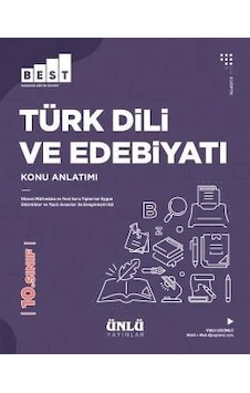 10.Sınıf Türk Dili ve Edebiyatı Konu Anlatım - Ünlü Yayınları 10.Sınıf Türk Dili ve Edebiyatı Konu Anlatım - Ünlü Yayınları