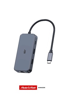 Isy IAD-0003 7-in-1 Usb-C Çok Portlu Adaptör Isy IAD-0003 7-in-1 Usb-C Çok Portlu Adaptör