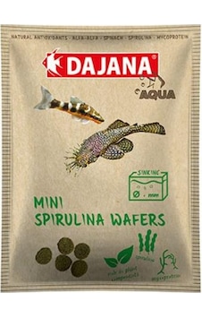 Dajana Mini Spirulina Wafers 80 Ml 10 Gr Dajana Mini Spirulina Wafers 80 Ml 10 Gr