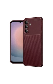 Xiaomi Poco X8 Pro Max Kılıf Karbon Silikon Case Bordo Xiaomi Poco X8 Pro Max Kılıf Karbon Silikon Case Bordo
