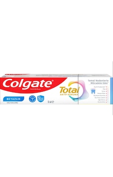 Colgate Diş Macunu Colgate 50 Ml Total Active Protection Beyazlatma Colgate Diş Macunu Colgate 50 Ml Total Active Protection Beyazlatma