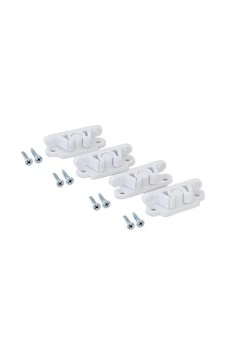 Pvc Pimapen Sineklik Çıtçıtı Beyaz 4 Adet Genel Pvc Pimapen Sineklik Çıtçıtı Beyaz 4 Adet Genel