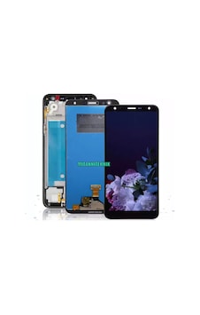 LG Uyumlu K40 Lcd Ekran Dokunmatik Çıtalı