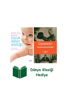 Çocuk Adları Sözlüğü Cep Boy + Geometri + Dünya Klasiği Hediye Çocuk Adları Sözlüğü Cep Boy + Geometri + Dünya Klasiği Hediye