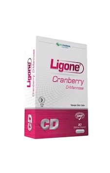 Ligone Cranberry D-mannose 30 Bitkisel Kapsül Ligone Cranberry D-mannose 30 Bitkisel Kapsül