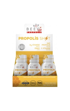 Bee'O Up Propolis D3 Vitamini Çinko C Vitamini 50Ml 12 Shot