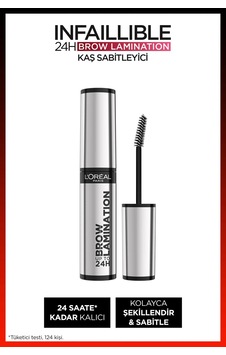 L'oréal Parıs Infaillible 24h Brow Lamination Şeffaf Kaş Sabitleyici Diğer L'oréal Parıs Infaillible 24h Brow Lamination Şeffaf Kaş Sabitleyici Diğer