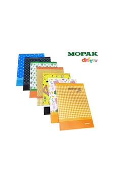 Mopak A4 60/4 Tek Ortalı Harita Metod Defteri