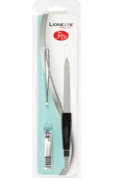 Tarko Lionesse 5112 Tırnak Makası + Cımbız + Törpü 3'lü Set
