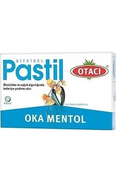Otacı Oka Mentol Pastıl 16 Adet Otacı Oka Mentol Pastıl 16 Adet