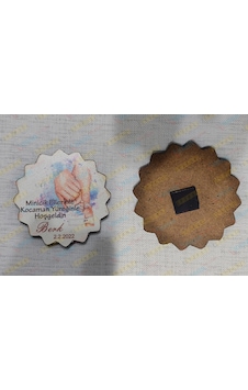 6 CM Hoşgeldin Bebek Magnet Söz Nişan Nikah Düğün 25 Adet