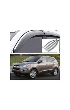 Hyundai Ix35 2010 Sonrası Kromlu Cam Rüzgarlığı