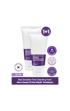 Lebelage Gözenek Karşıtı Temizleyici 2’li Set LEBELAGE Real Sensation Pore Cleansing Foam 1+1 Lebelage Gözenek Karşıtı Temizleyici 2’li Set LEBELAGE Real Sensation Pore Cleansing Foam 1+1