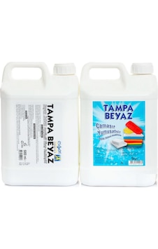 Tampa Beyaz Sabun Parfümlü Yüzey Temizleyici + Çamaşır Yumuşatıcı 2 x 5 L Tampa Beyaz Sabun Parfümlü Yüzey Temizleyici + Çamaşır Yumuşatıcı 2 x 5 L