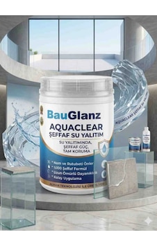 Bauglanz Aquaclear Şeffaf Su Yalıtımı - Kristal Netliğinde Sıvı Izolasyon - 1lt Bauglanz Aquaclear Şeffaf Su Yalıtımı - Kristal Netliğinde Sıvı Izolasyon - 1lt