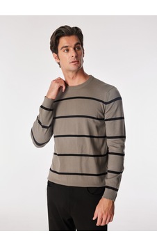 Fabrika Comfort Erkek Haki Bisiklet Yaka Regular Fit Çizgili Kazak Fc4wm-kzk 2620 Fabrika Comfort Erkek Haki Bisiklet Yaka Regular Fit Çizgili Kazak Fc4wm-kzk 2620