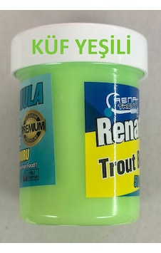 Renatbaits Trout Bait Peynir Aromalı Simli Alabalık Hamuru