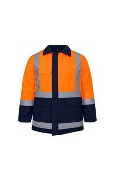 Reflektörlü Parka Kışlık Mont Turuncu-lacivert M Beden Lacivert-Turuncu Reflektörlü Parka Kışlık Mont Turuncu-lacivert M Beden Lacivert-Turuncu
