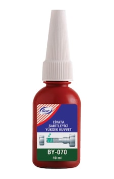 By-070 Civata Sabitleyici Yüksek Kuvvet 10 Ml By-070 Civata Sabitleyici Yüksek Kuvvet 10 Ml