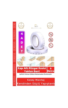 Rüzgar Kesici Ses Böcek Toz Önleyici Yalıtım Kapı Pencere Isı Izolasyon Şeffaf Şerit Bant 5mt 4 Adet Diğer Rüzgar Kesici Ses Böcek Toz Önleyici Yalıtım Kapı Pencere Isı Izolasyon Şeffaf Şerit Bant 5mt 4 Adet Diğer