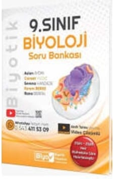 Biyotik Yayınları 2025 9.sınıf Biyoloji Soru Bankası Biyotik Yayınları 2025 9.sınıf Biyoloji Soru Bankası
