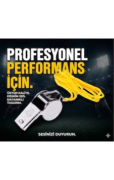 Ers Metal Ipli Hakem Ve Deprem Düdüğü 24'lü Ers Metal Ipli Hakem Ve Deprem Düdüğü 24'lü