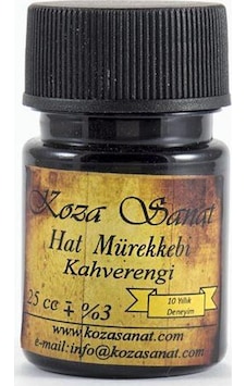 Koza Kahverengi Hat Mürekkebi 25Cc. Koza Kahverengi Hat Mürekkebi 25Cc.