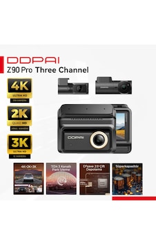 Z90 Pro Three-channel 3 Kameralı Araç İçi Kamera 4k+2k+3k Sony Starvıs 2 Gps Wifi Gece Görüş Dashcam Z90 Pro Three-channel 3 Kameralı Araç İçi Kamera 4k+2k+3k Sony Starvıs 2 Gps Wifi Gece Görüş Dashcam