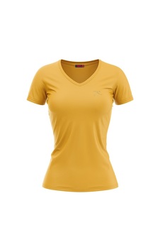 Raru Mulıer Kadın Pamuklu Sarı Günlük T-Shirt Sarı Raru Mulıer Kadın Pamuklu Sarı Günlük T-Shirt Sarı