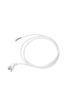Fişli Makine Kablo Beyaz 3x1,5 - 200CM