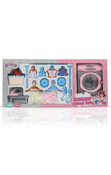 Aya-40258 Çamaşır Makinesi Seti Pembe Aya-40258 Çamaşır Makinesi Seti Pembe