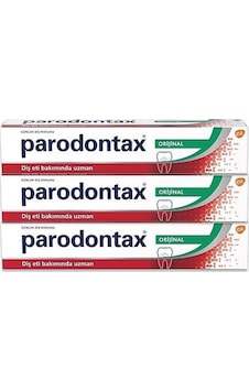 Paradontax Orijinal Diş Macunu 3 x 75 ML Paradontax Orijinal Diş Macunu 3 x 75 ML