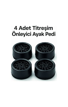 4'lü Set Çamaşır Makinesi Titreşim Önleyici Ped Çokrenkli 4'lü Set Çamaşır Makinesi Titreşim Önleyici Ped Çokrenkli
