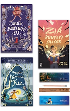 Genç Timaş Zia Dünyayı Siliyor - Tavuk Bacaklı Ev - Ayıyla Konuşan Kız Set 3 Kitap Genç Timaş Zia Dünyayı Siliyor - Tavuk Bacaklı Ev - Ayıyla Konuşan Kız Set 3 Kitap