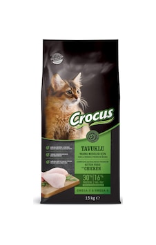 Crocus - 683 - Tavuk Etli Yavru Kedi Maması - Spt-gld - 15 Kg Crocus - 683 - Tavuk Etli Yavru Kedi Maması - Spt-gld - 15 Kg