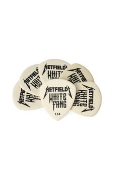 Jim Dunlop Ph122p114 James Hetfield White Fang 6lı Paket Pena 1