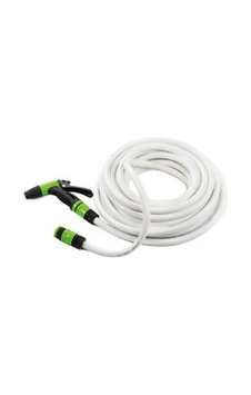 Marin 15 Metre Beyaz PVC Hortumlu Tabancalı Güverte Yıkama Seti