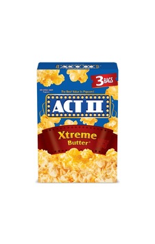 Act Iı Xtreme Butter Microwave Popcorn 234g