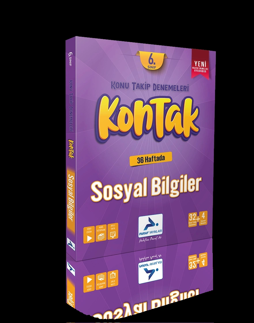 Paraf 6. Sınıf Kontak Sosyal Bilgiler Deneme Paraf 6. Sınıf Kontak Sosyal Bilgiler Deneme