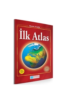 İlk Atlas - Resimli Grafikli- Evrensel İletişim Yayınları