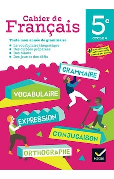 Mon Cahier De Français 5e Cycle 4 Mon Cahier De Français 5e Cycle 4