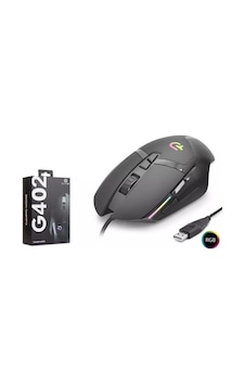 Nodar G402 Rgb Kablolu Gaming Mouse 7200 Dpı 1000hz 7 Tuş Siyah G402 Nodar G402 Rgb Kablolu Gaming Mouse 7200 Dpı 1000hz 7 Tuş Siyah G402