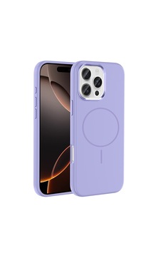 Apple, Uyumlu iPhone 16 Pro Kılıf M-safe Şarj Özellikli Metal Kamera Çerçeveli Zore Edi Silikon Kapak Lila Apple, Uyumlu iPhone 16 Pro Kılıf M-safe Şarj Özellikli Metal Kamera Çerçeveli Zore Edi Silikon Kapak Lila
