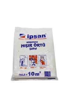 İpsan 10-m2 Şeffaf Koruyucu Örtü Hışır