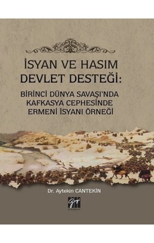 İsyan ve Hasım Devlet Desteği: Birinci Dünya Savaşı'nda Kafkasya Cephesinde Ermeni İsyanı Örneği - Aytekin Cantekin - Gazi Kitabevi İsyan ve Hasım Devlet Desteği: Birinci Dünya Savaşı'nda Kafkasya Cephesinde Ermeni İsyanı Örneği - Aytekin Cantekin - Gazi Kitabevi