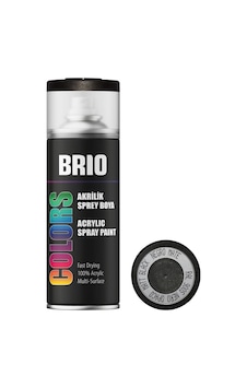 Brio Sprey Boya Akrilik Mat Siyah B9005m 400 ML