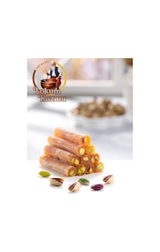 Antep Fıstıklı Portakallı Parmak Fitil Lokum 1 Kg