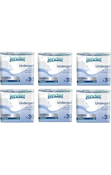 Jender Köpek Tuvalet Pedi 60x90cm 30 lu 6 Paket (180 Adet) Jender Köpek Tuvalet Pedi 60x90cm 30 lu 6 Paket (180 Adet)