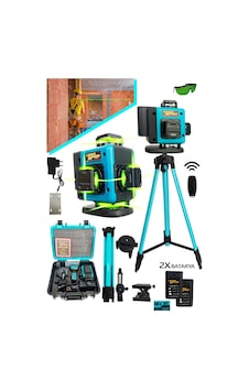 Lieber German Teknoloji 360 2x Akülü Kumandalı 16 Köşe Tripot Ayaklı 65 Metre Mesafeli Hizalama Lazer Metre Lieber German Teknoloji 360 2x Akülü Kumandalı 16 Köşe Tripot Ayaklı 65 Metre Mesafeli Hizalama Lazer Metre
